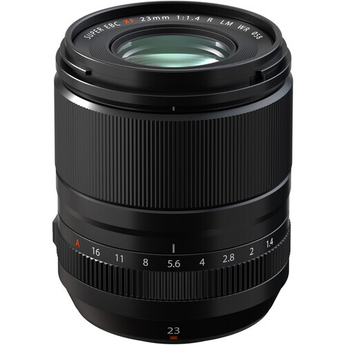 New Fuji FUJIFILM XF 23mm f1.4 R LM WR Lens, USA Authorized Dealer #35268