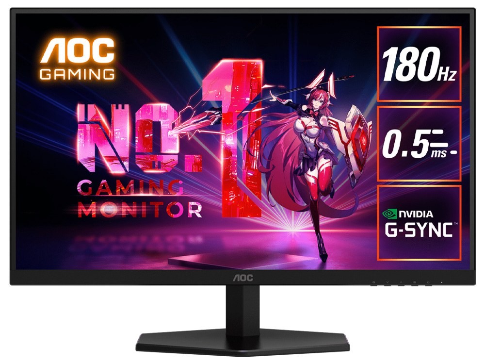 AOC Q27G40E 27" QHD IPS 180Hz G-Sync Monitor