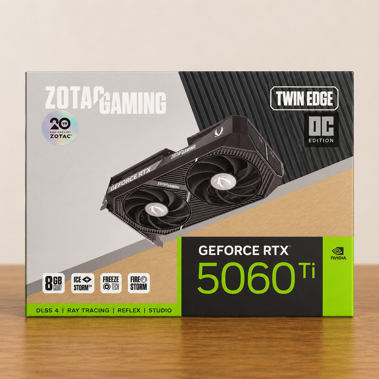 ZOTAC Twin Edge OC GeForce RTX 5060 Ti 8GB OC GPU