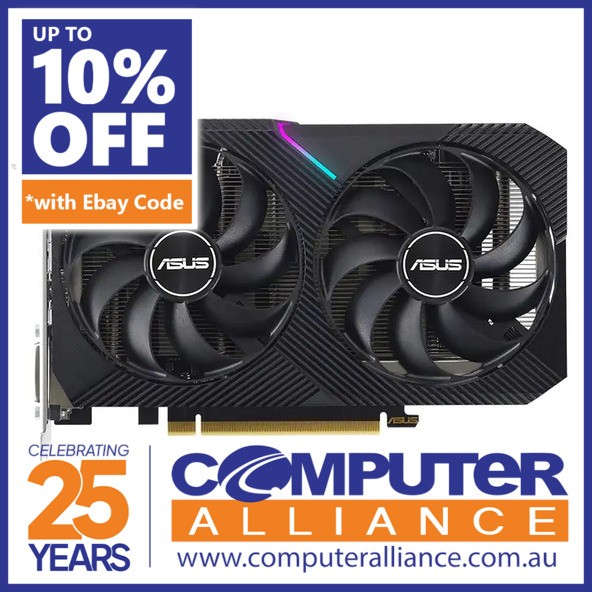 ASUS RTX3050 8GB DUAL PCIe Graphics Card