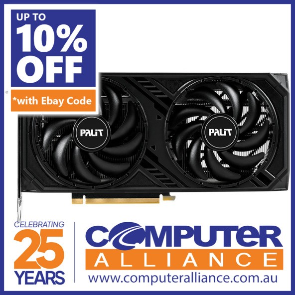 Palit RTX 4060 Ti Dual 8GB Graphics Card