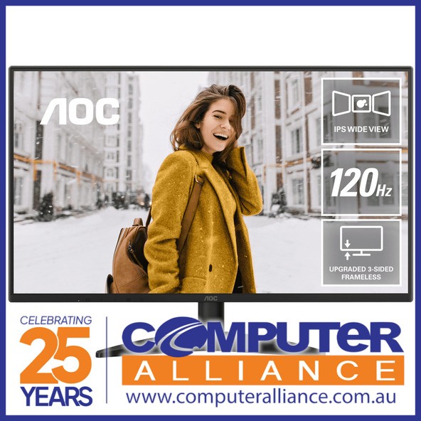 27" AOC 27B36H3 FHD 120Hz IPS Monitor