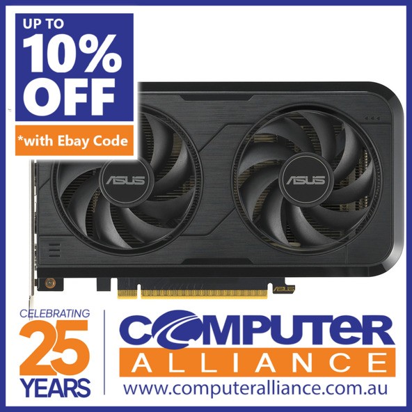 ASUS Dual GeForce RTX 5050 8GB GDDR6 OC Graphics Card