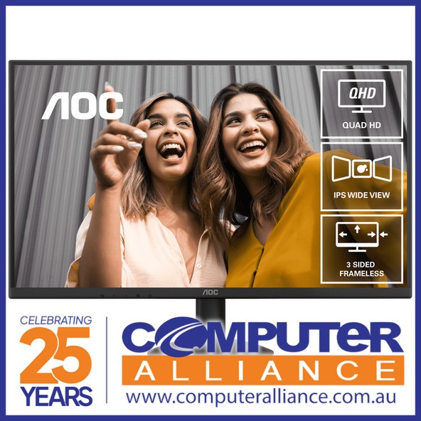 27" AOC Q27B30E QHD 75Hz IPS Monitor
