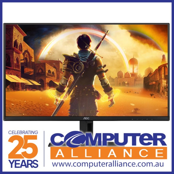27" AOC Q27G40ZDF QHD 240Hz QD-OLED Gaming Monitor Black