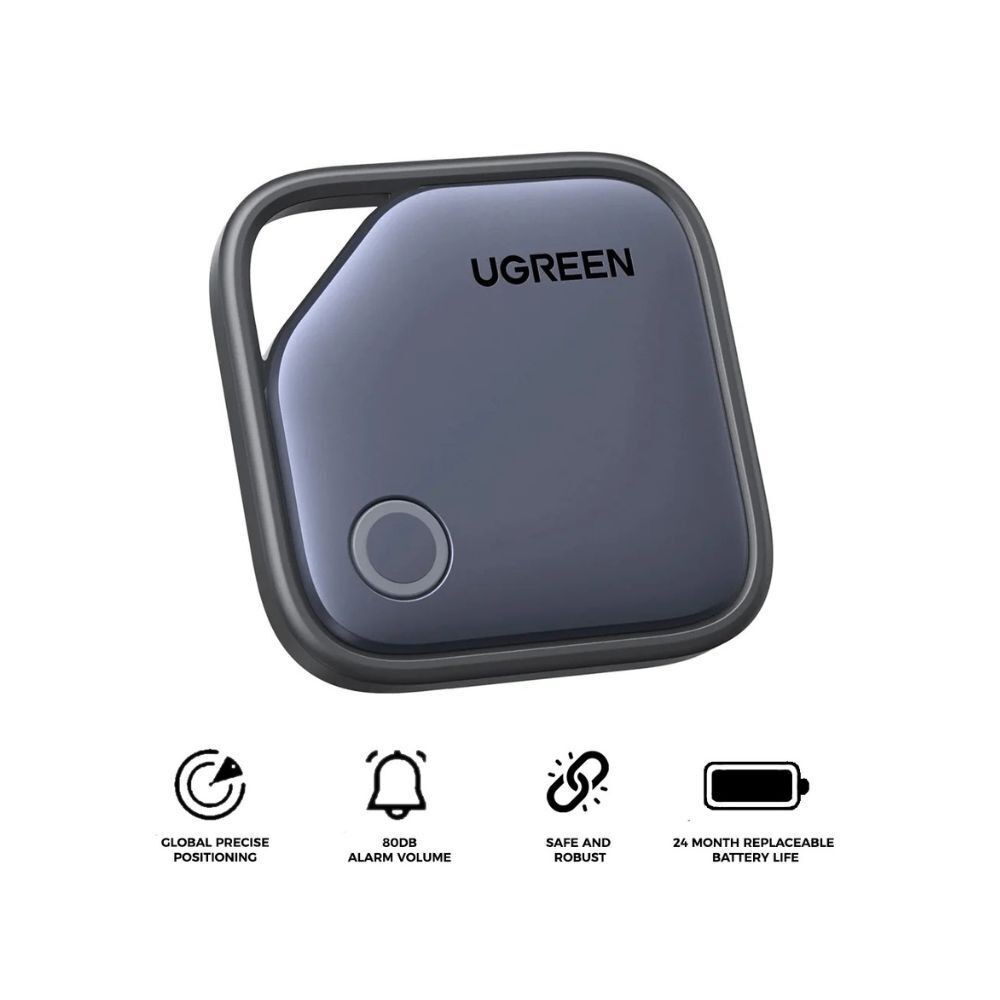 UGREEN Finder 2 Apple Find My USB C Smart Tracker Black