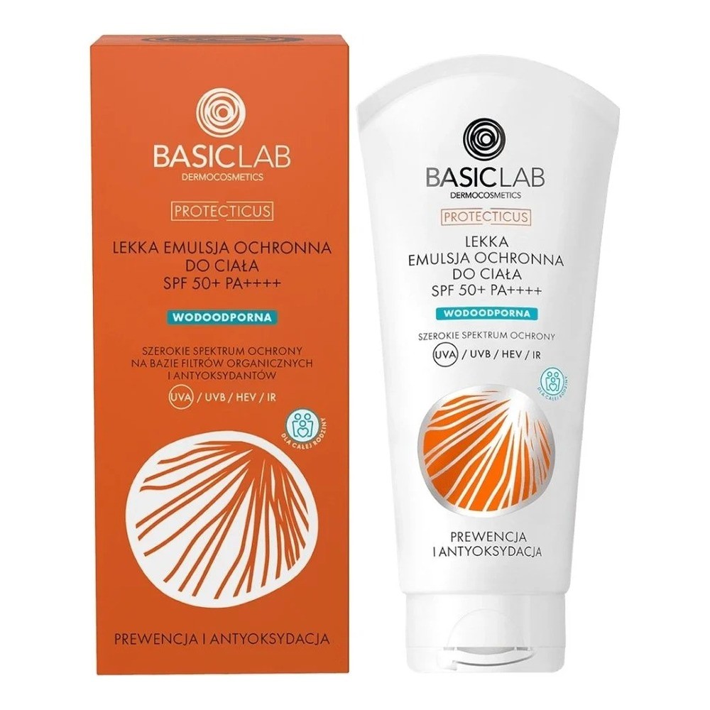 BasicLab Dermocosmetics Protecticus Light SPF 50+ PA++++ Body Emulsion 100ml