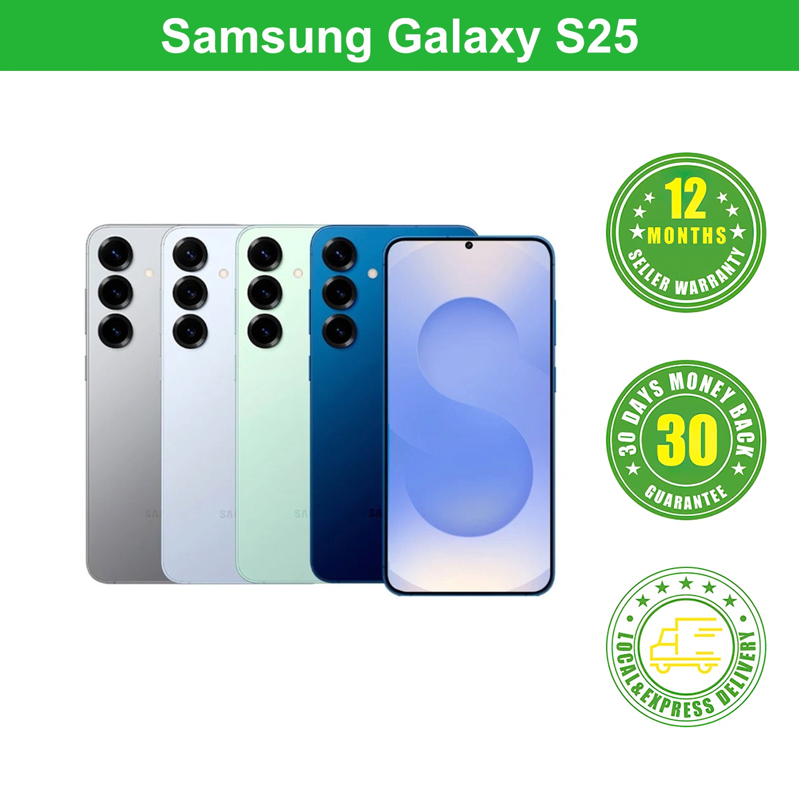 New Samsung Galaxy S25 128GB/256GB 5G Unlocked Mobile Free AU Post Express