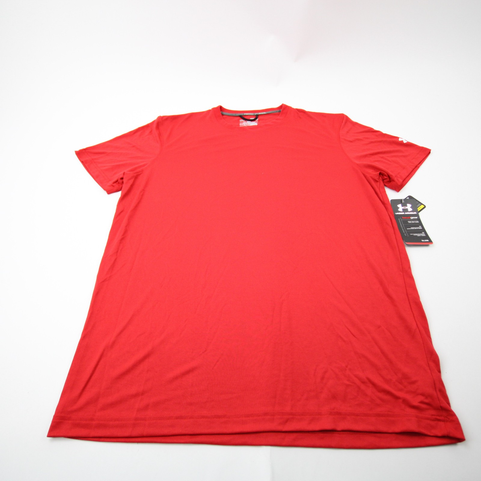 Under Armour Short Sleeve Shirt Men's Red New with Tags Multiple Sizes