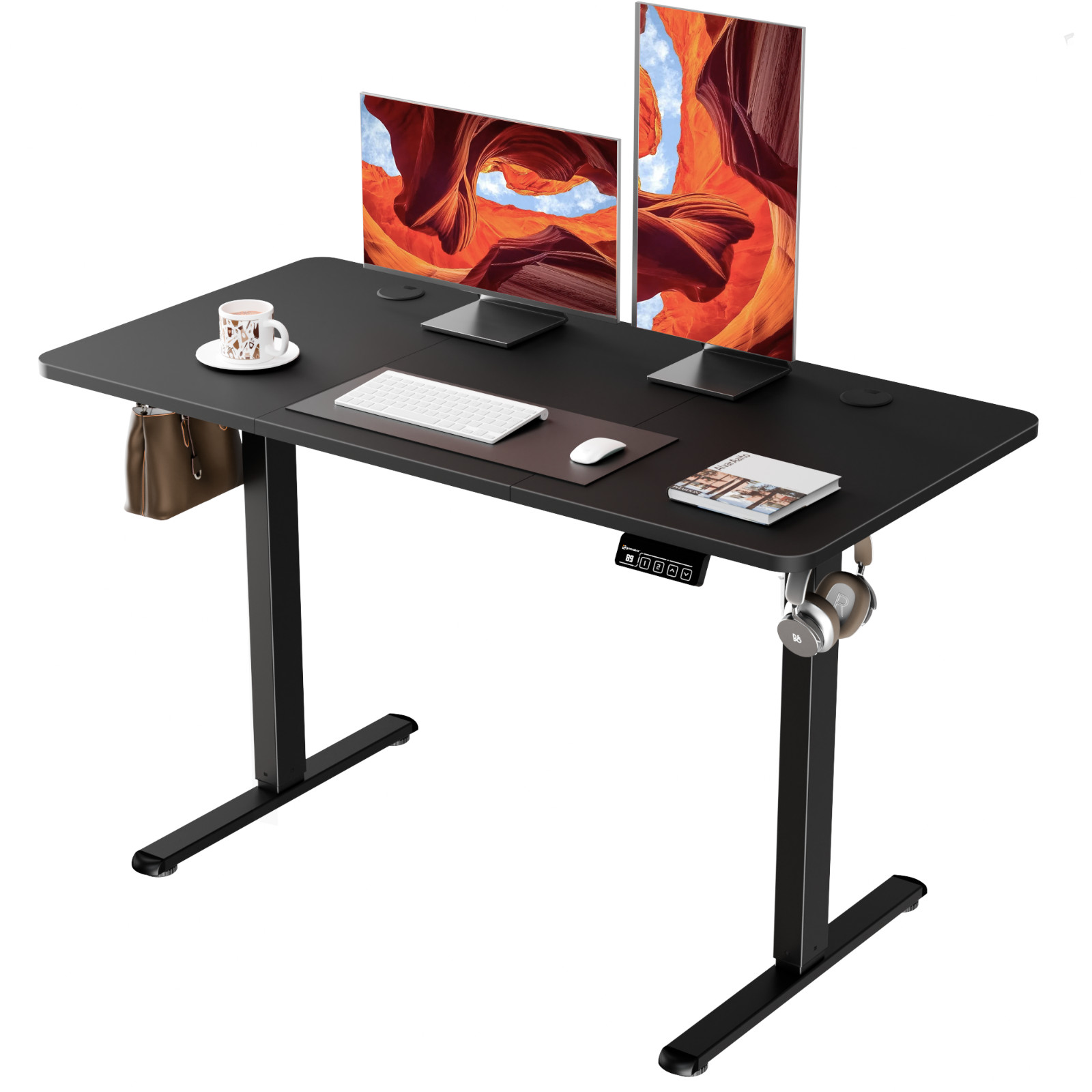 Ergomaker Sit Stand Desks Electric Standing Desk Single Motor Height Adjustable