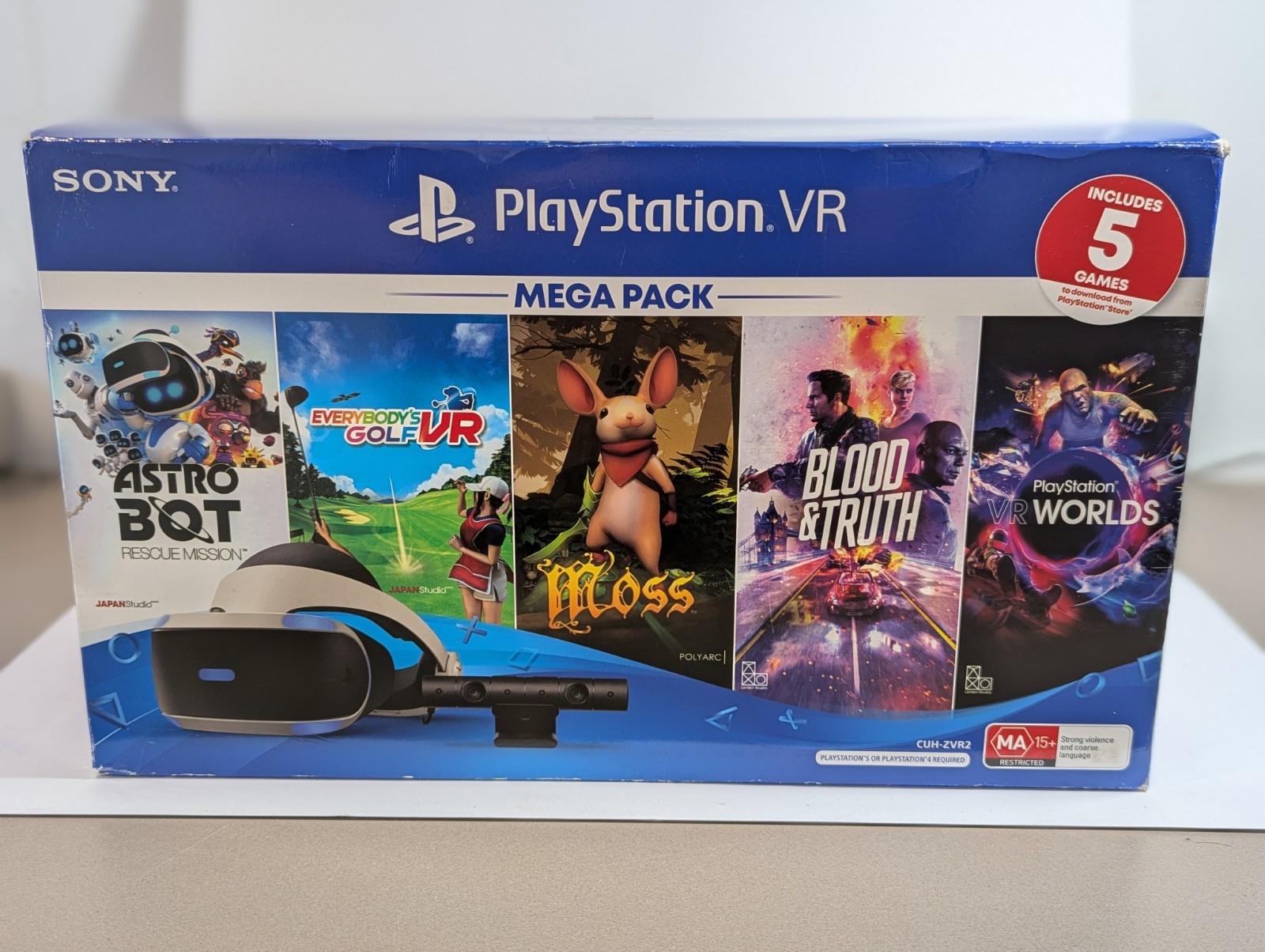 SONY Playstation VR Mega Pack BRAND NEW SEALED (AU model)