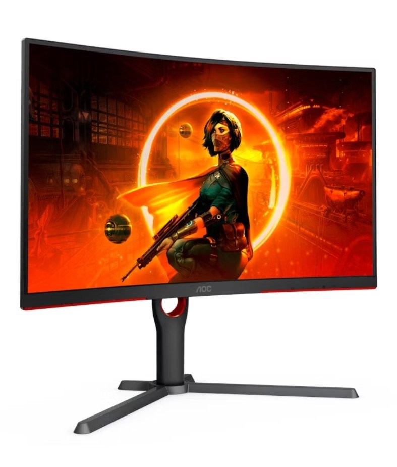 AOC 32' Curved 2K QHD (2560 x 1440) 0.5ms, 180hz, HDR10, VA, Adaptive Sync