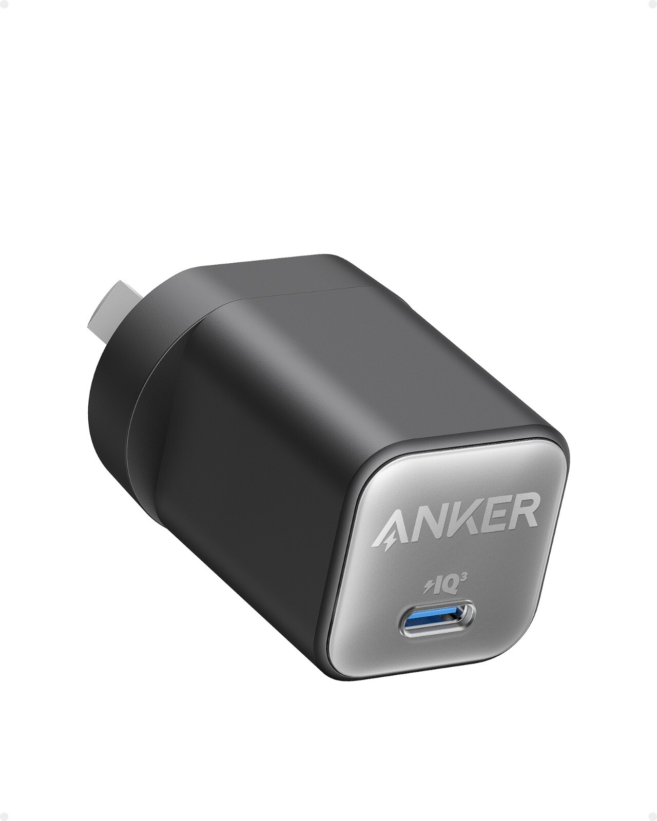 Anker Nano3 Usb-C plug 30W GaN Fast Charger 3-Pin PIQ 3.0 mini PPS for iPhone14