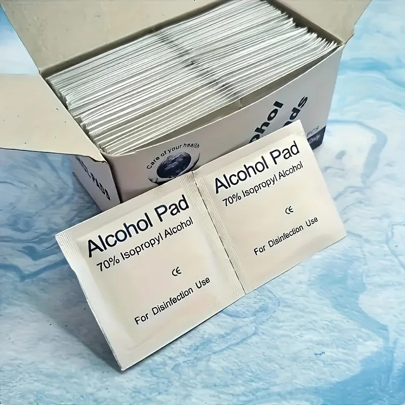 100 Alcohol Prep Pads Swab Wipes 75% Ethyl Cleaning Sterile General USE AU