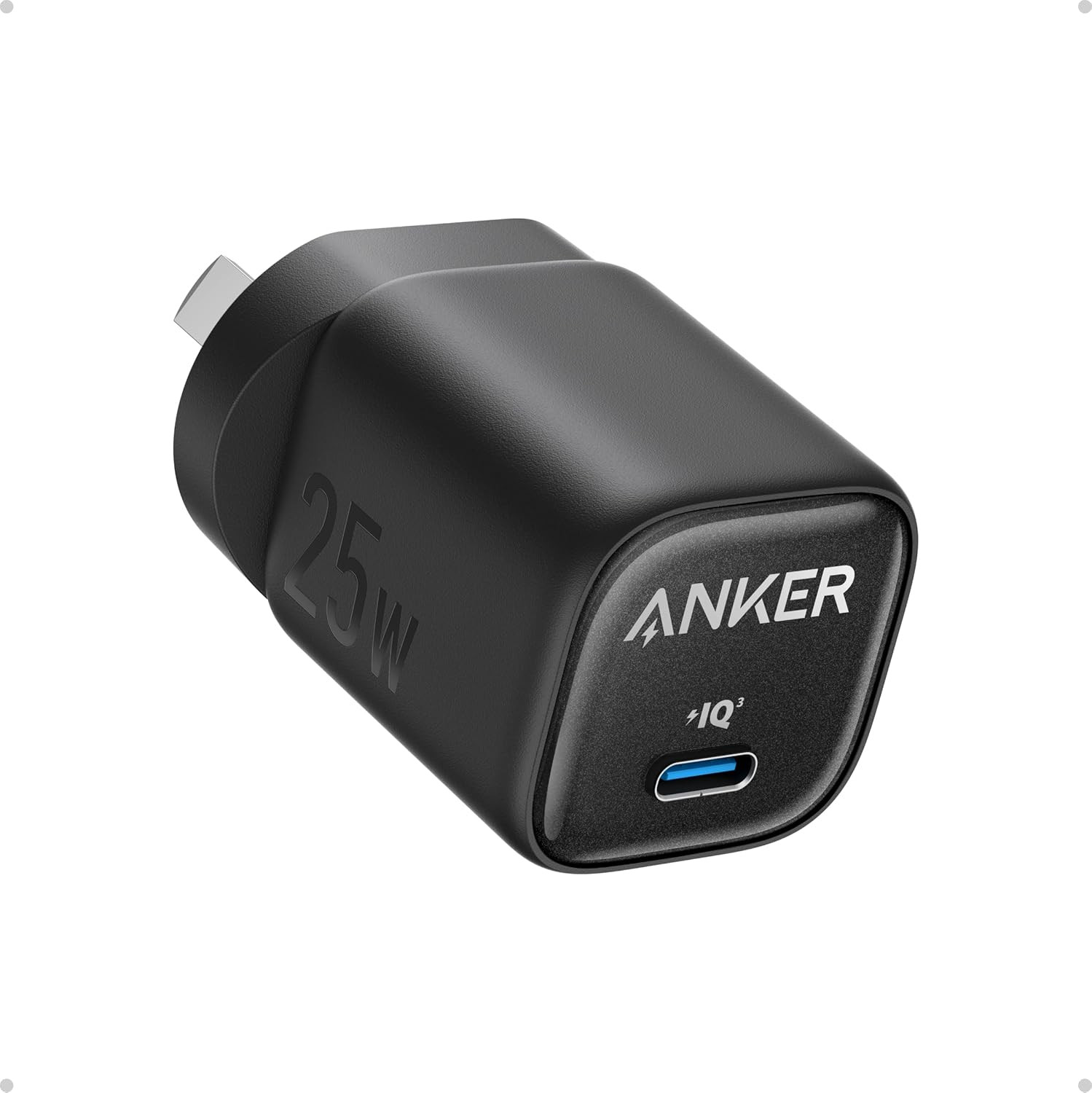 Anker 25W Super Fast Charging USB C Charger, Compact and Portable, 25W SFC Ch...