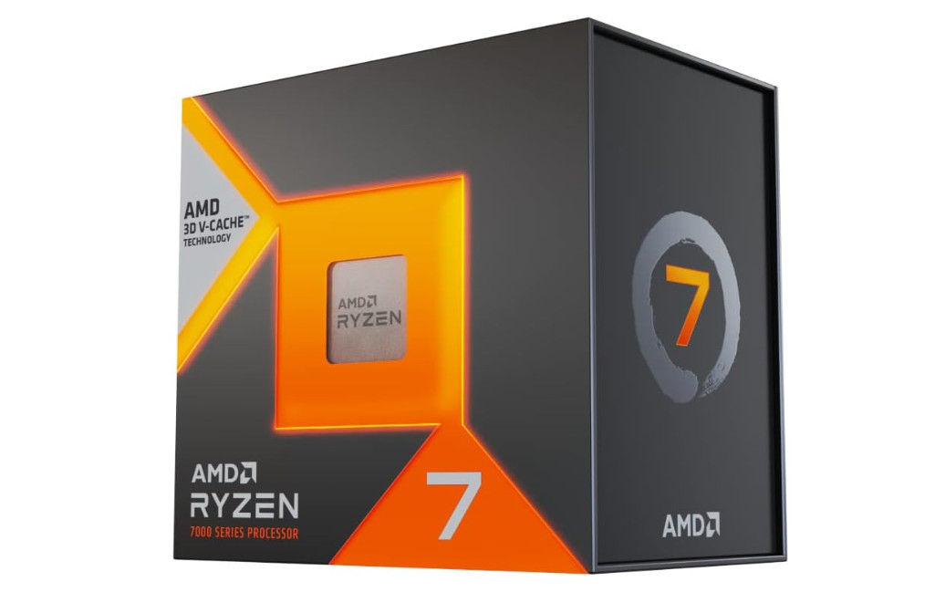 AMD Ryzen 7 7800X3D Raphael AM5 4.2GHz 8-Core Gaming Processor Image 3 of 4 AMD
